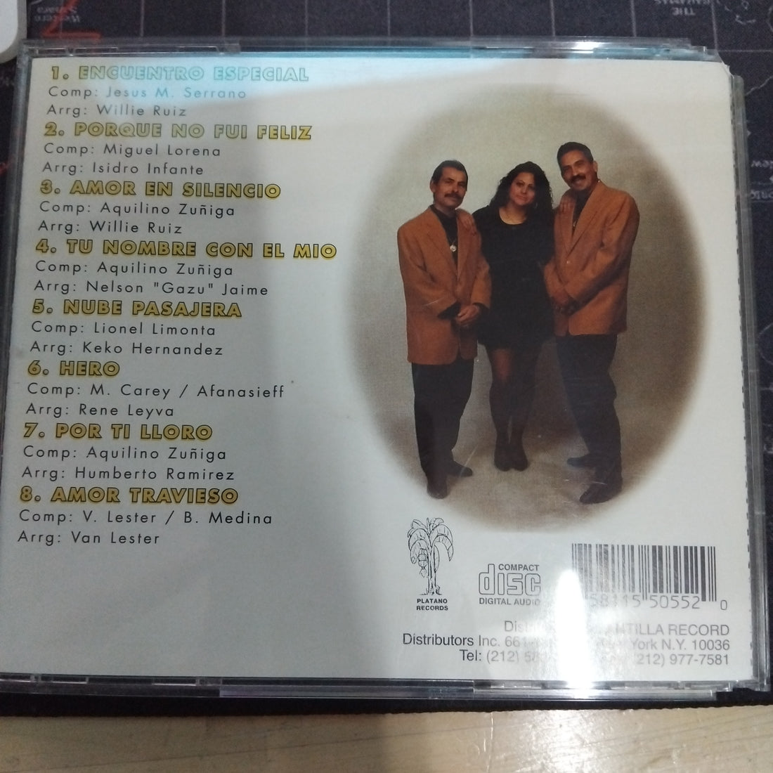 ซีดี Ernie Acevedo - Encuentro Especial CD NM or M-