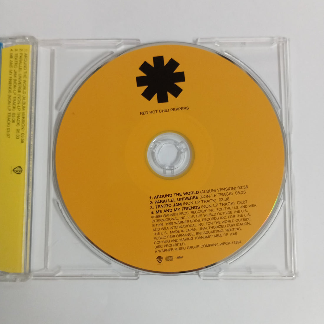 ซีดี Red Hot Chili Peppers - Around The World (CD) (VG+)