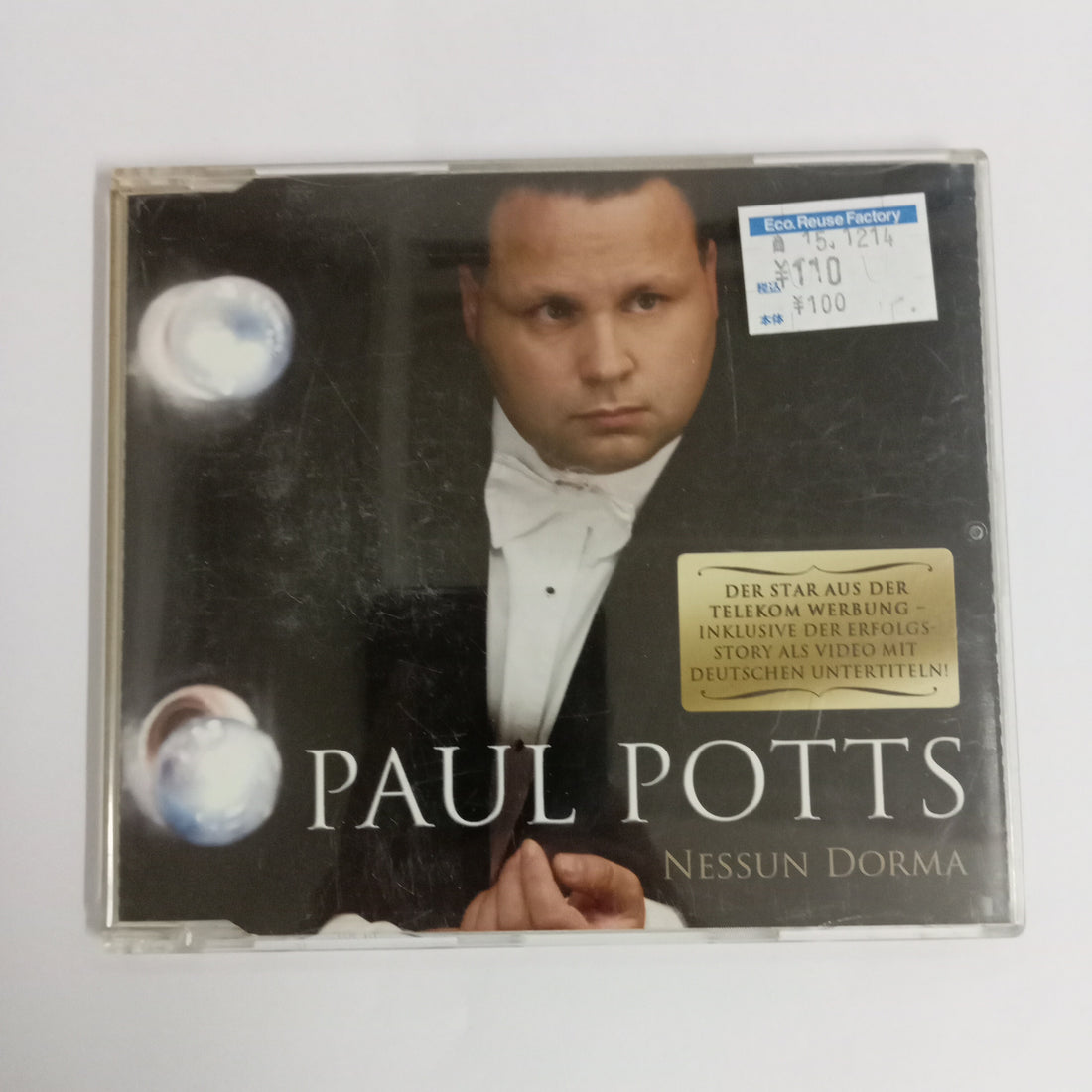 ซีดี Paul Potts  - Nessun Dorma (CD) (VG+)