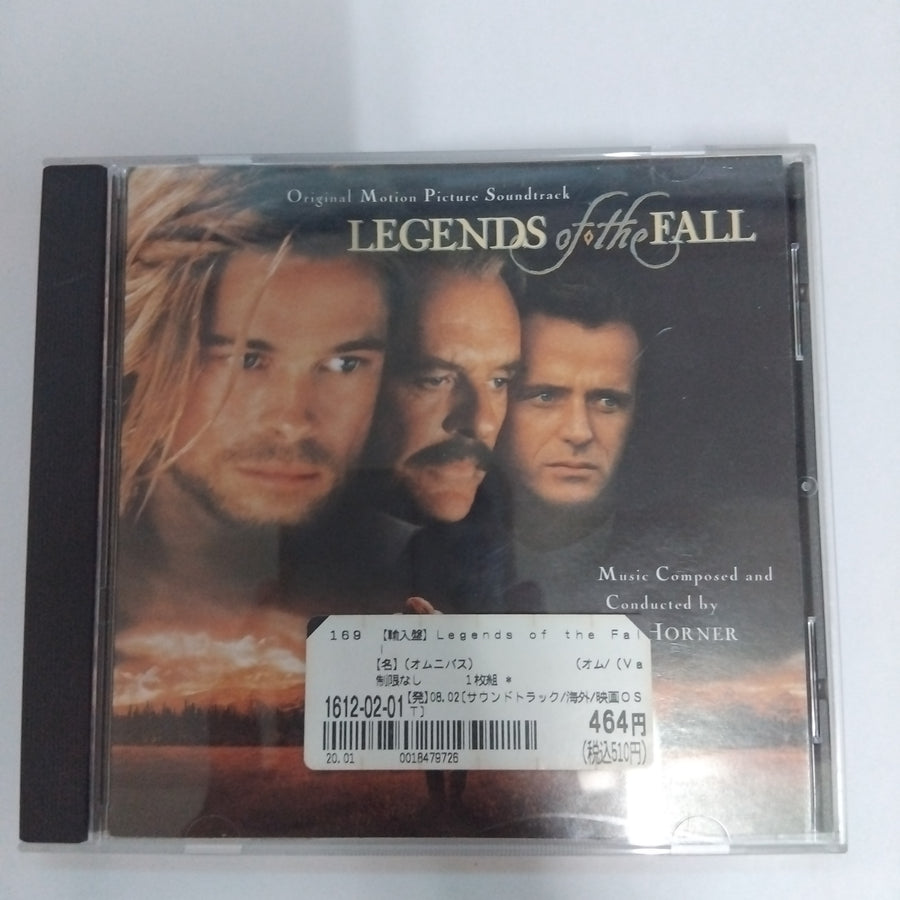 ซีดี James Horner - Legends Of The Fall (CD) (NM or M-)