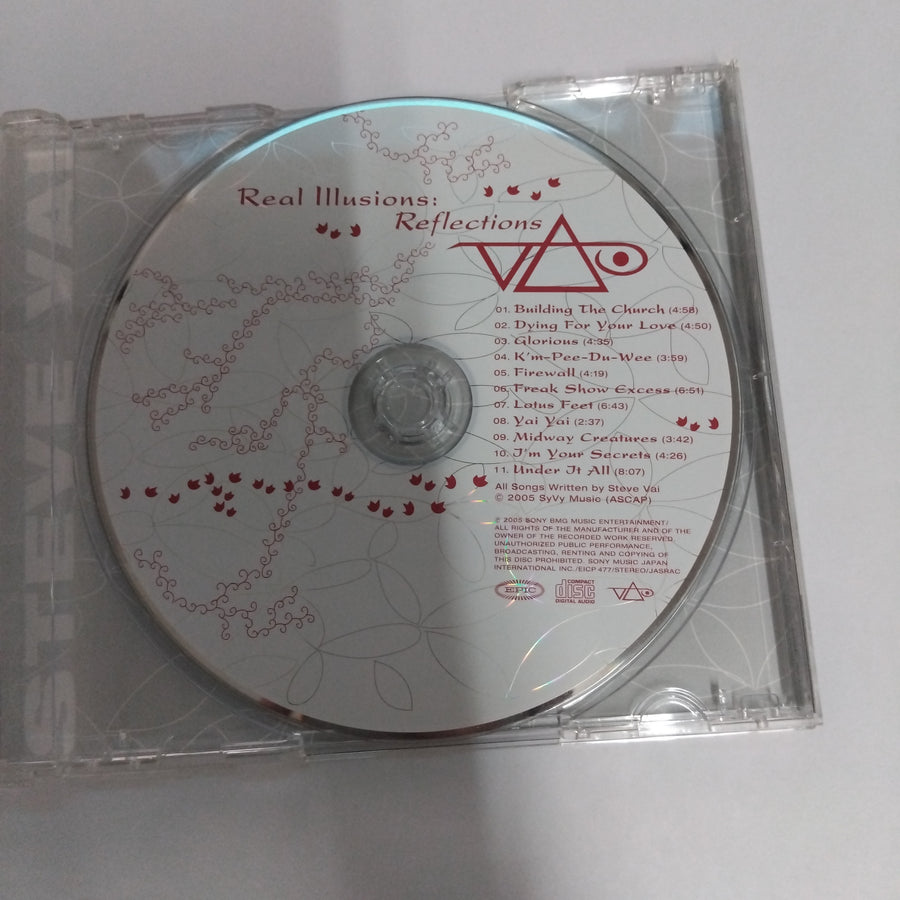 ซีดี Steve Vai - Real Illusions: Reflections (CD) (VG+)