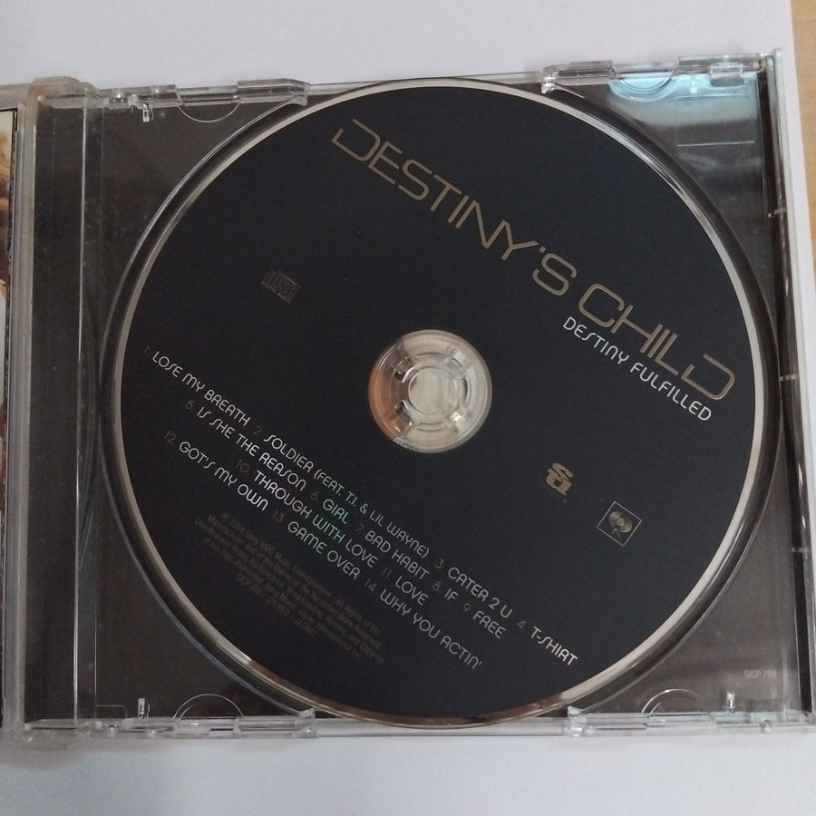 ซีดี Destiny's Child - Destiny Fulfilled (CD) (NM or M-)