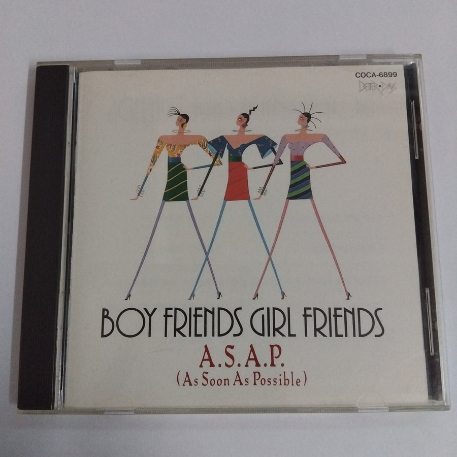 ซีดี A.S.A.P. (As Soon As Possible) - Boy Friends Girl Friends (CD) (NM or M-)