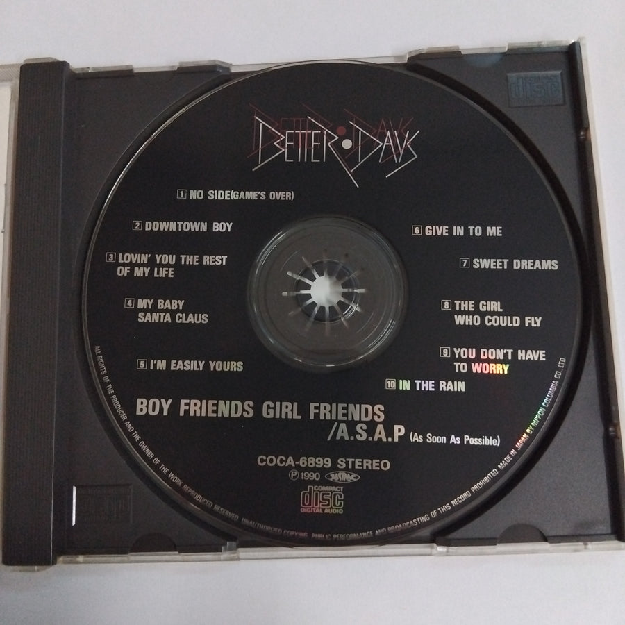 ซีดี A.S.A.P. (As Soon As Possible) - Boy Friends Girl Friends (CD) (NM or M-)