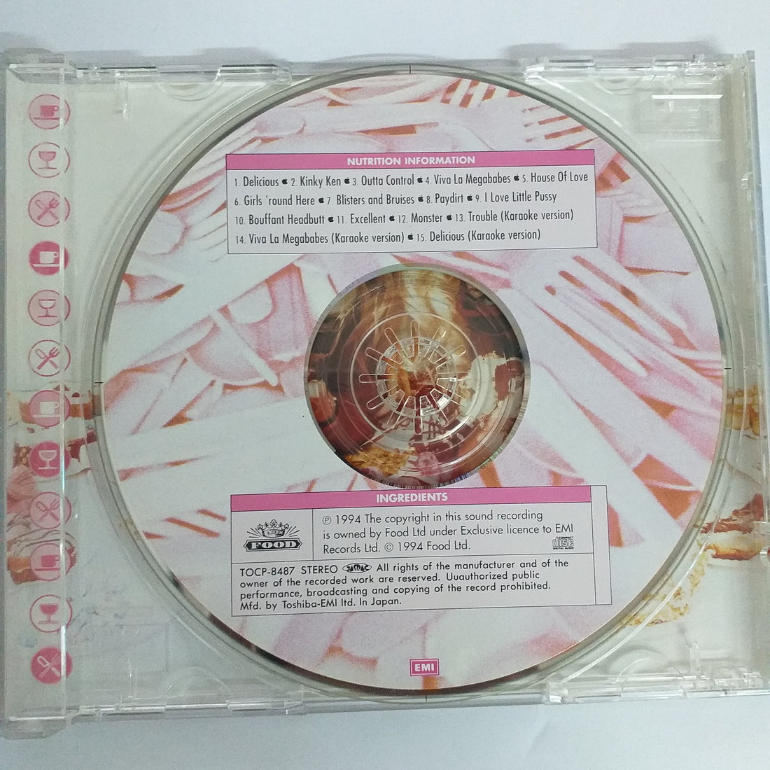 ซีดี Shampoo - Delicious (CD) (VG+)