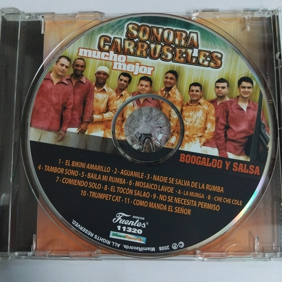 ซีดี Sonora Carruseles - Boogaloo Y Salsa (CD) (VG+)