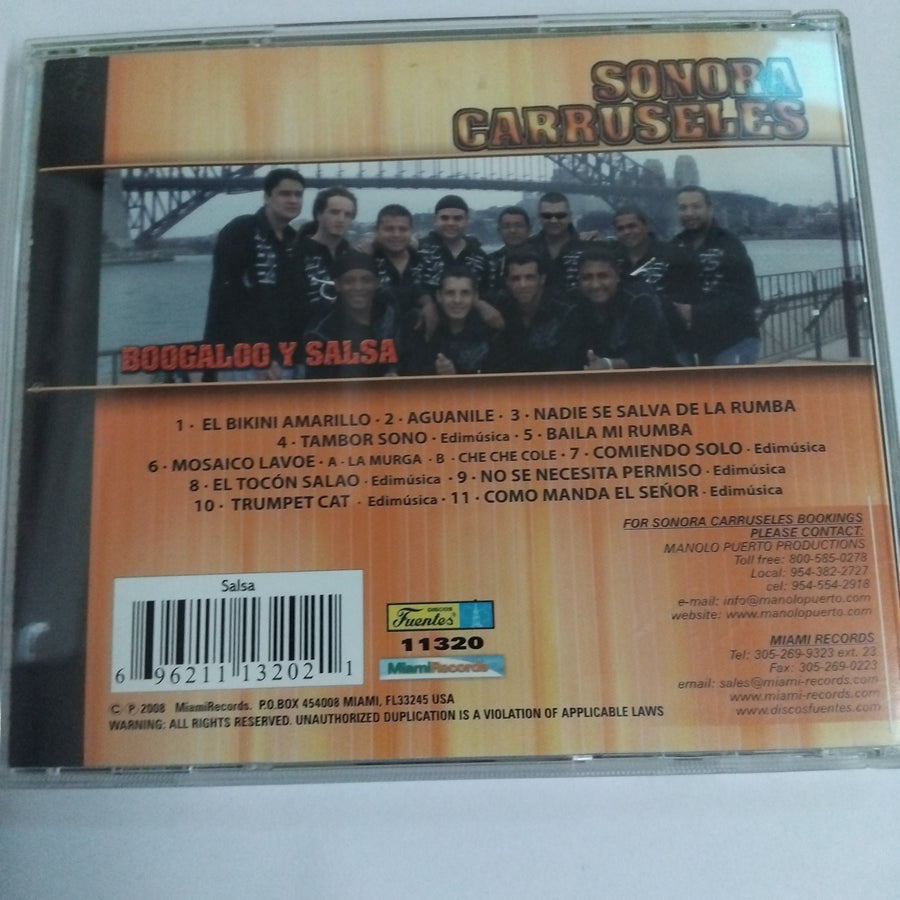 ซีดี Sonora Carruseles - Boogaloo Y Salsa (CD) (VG+)