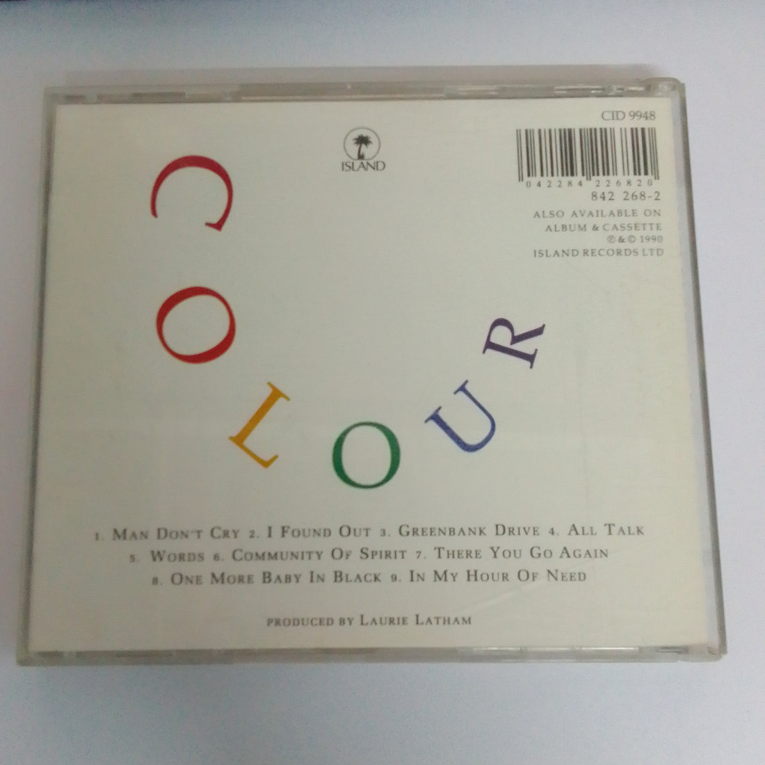 ซีดี The Christians - Colour (CD) (VG+)