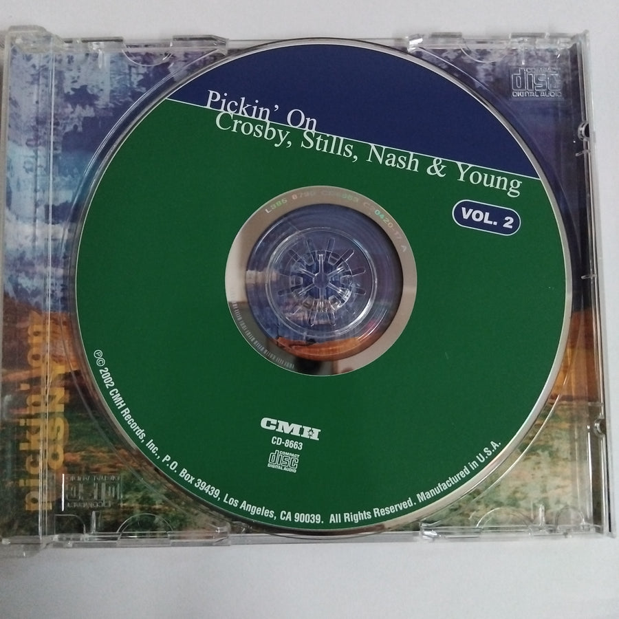 ซีดี Various - Pickin' On Crosby, Stills, Nash & Young - Vol.2 (CD) (NM or M-)