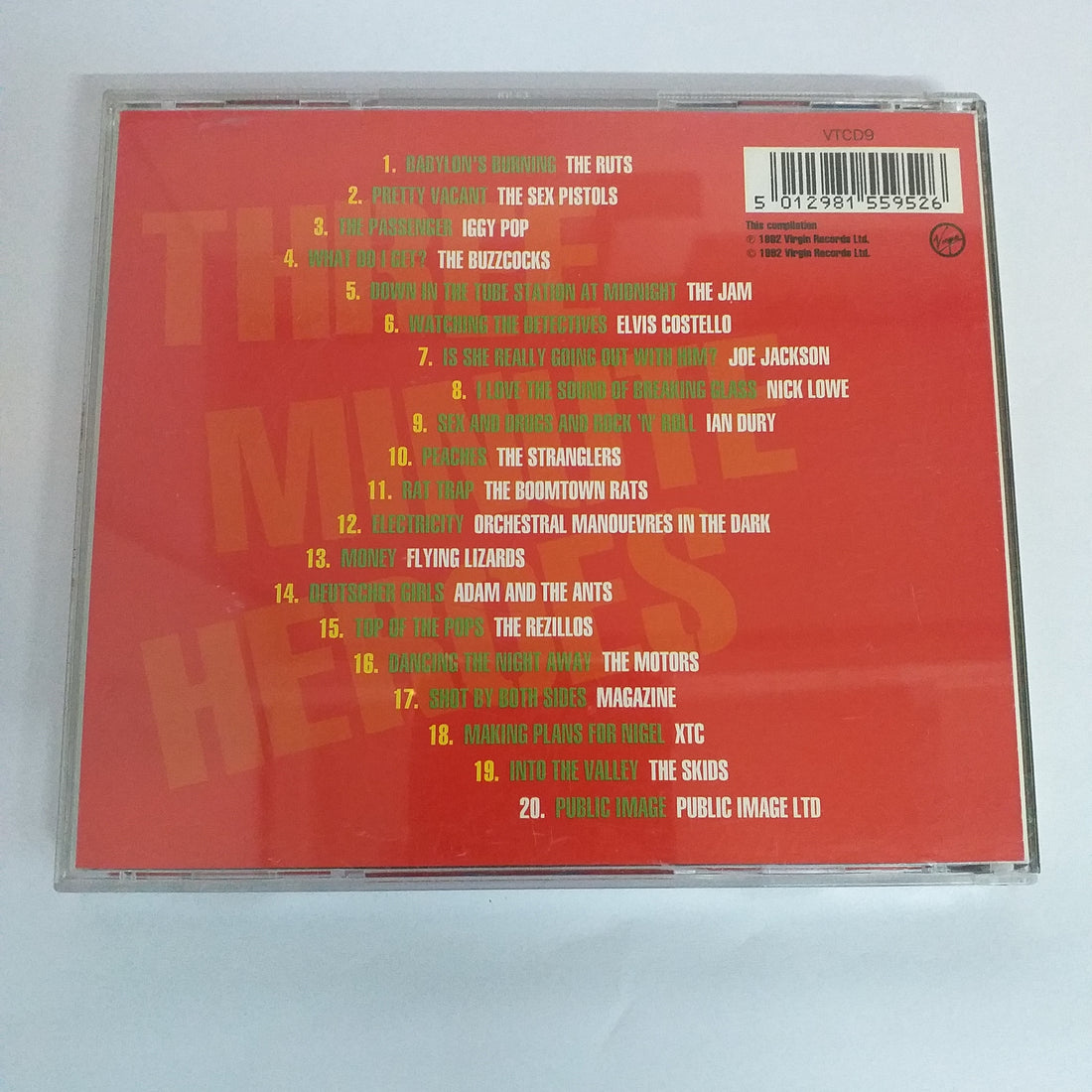 Various - Three Minute Heroes (CD) (VG+)