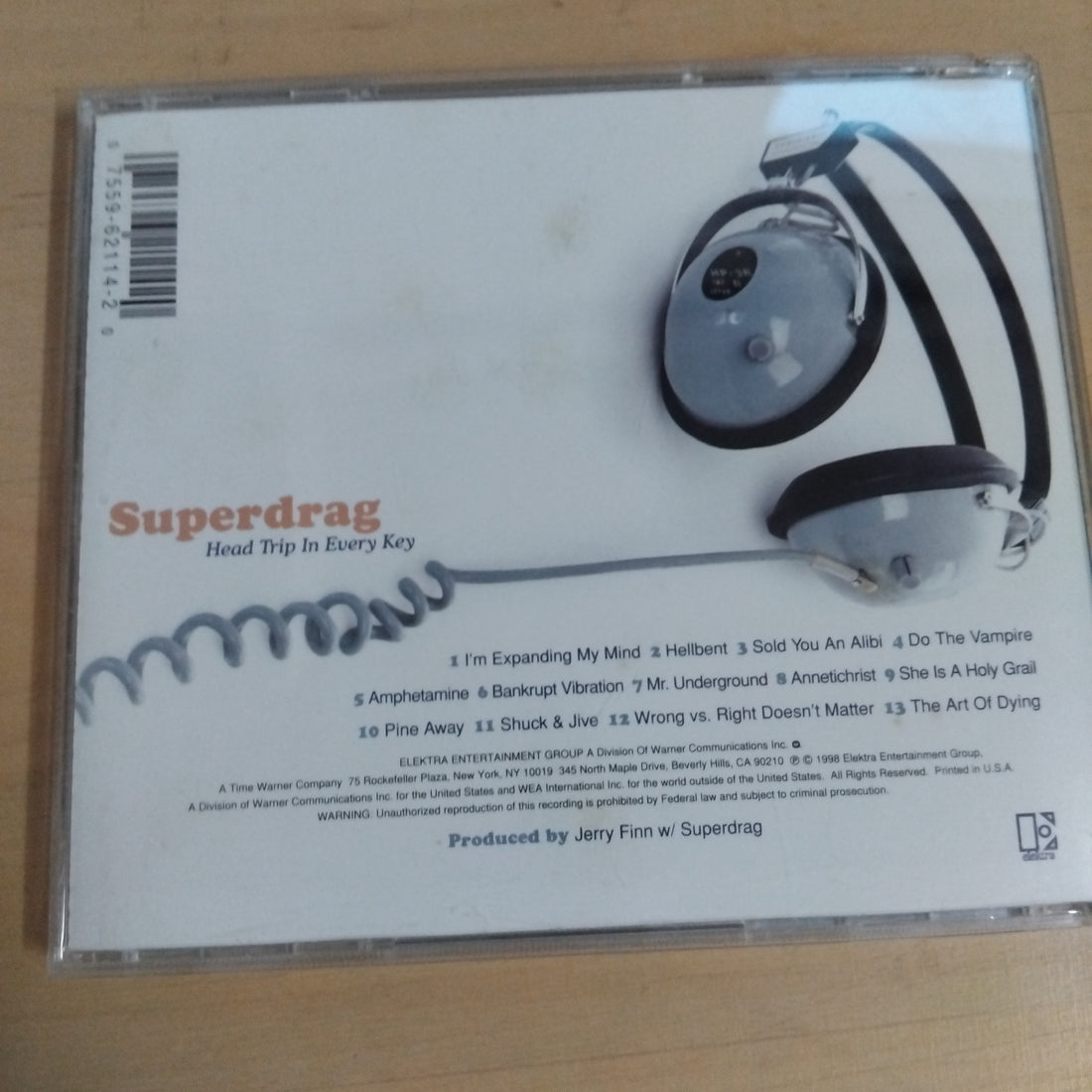 ซีดี Superdrag - Head Trip In Every Key (CD) (VG+)