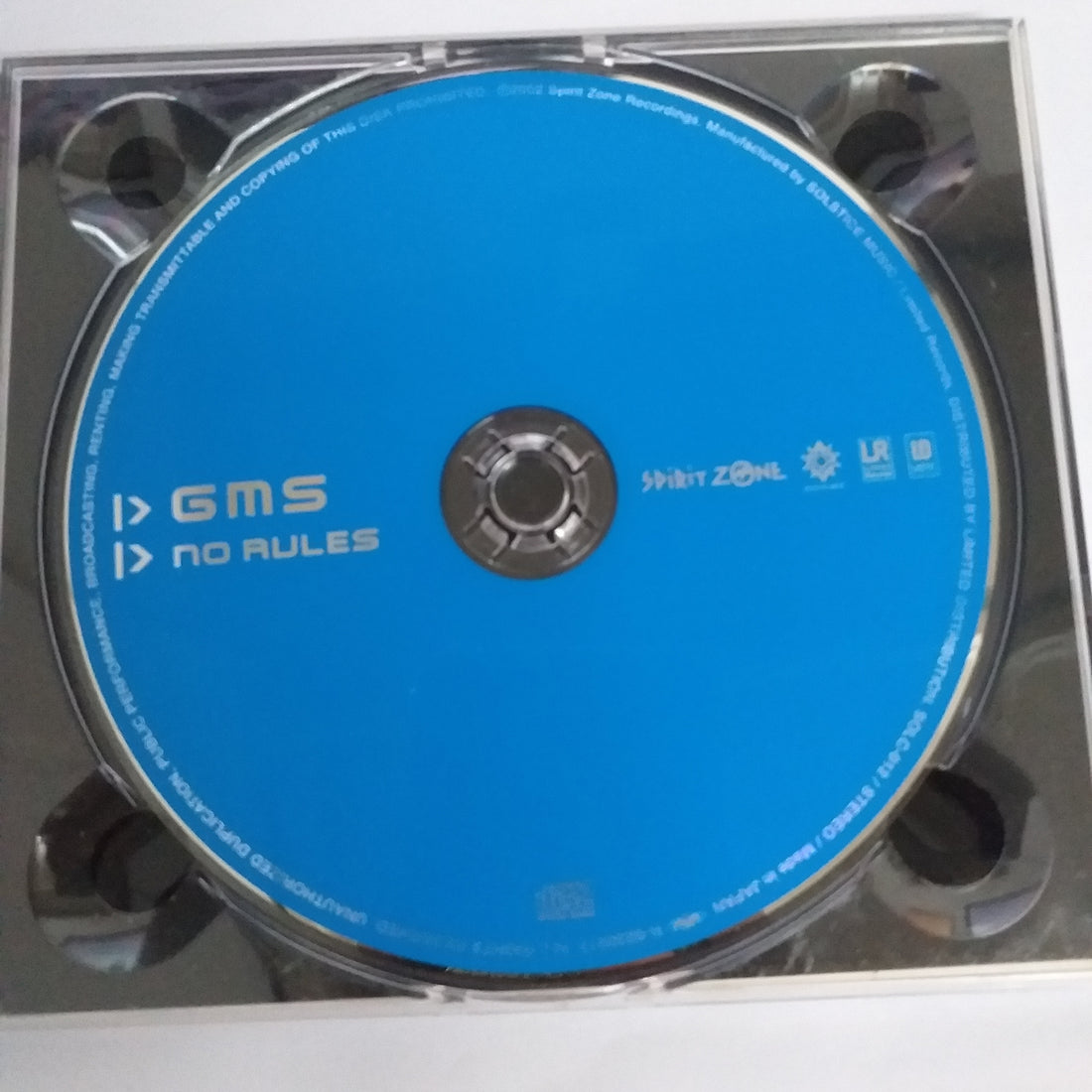 ซีดี GMS - No Rules CD VG+