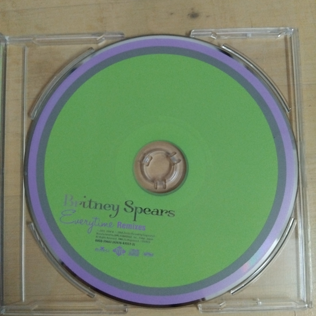 ซีดี Britney Spears - Everytime (Remixes) (CD) (NM or M-)