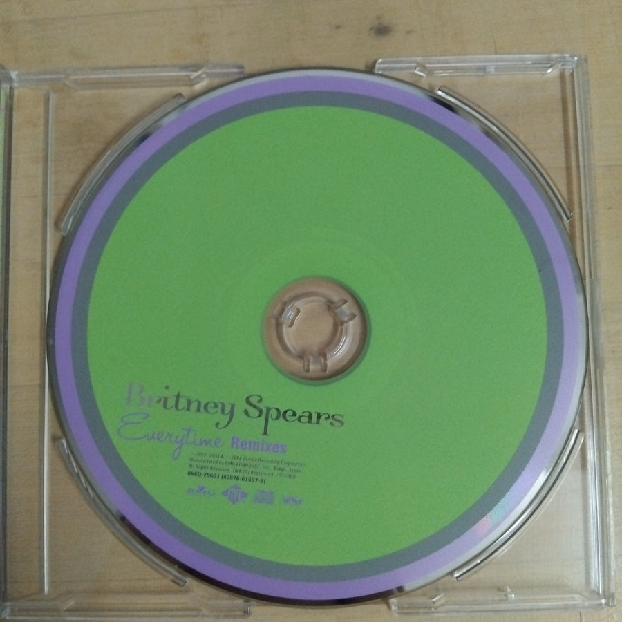 ซีดี Britney Spears - Everytime (Remixes) (CD) (NM or M-)