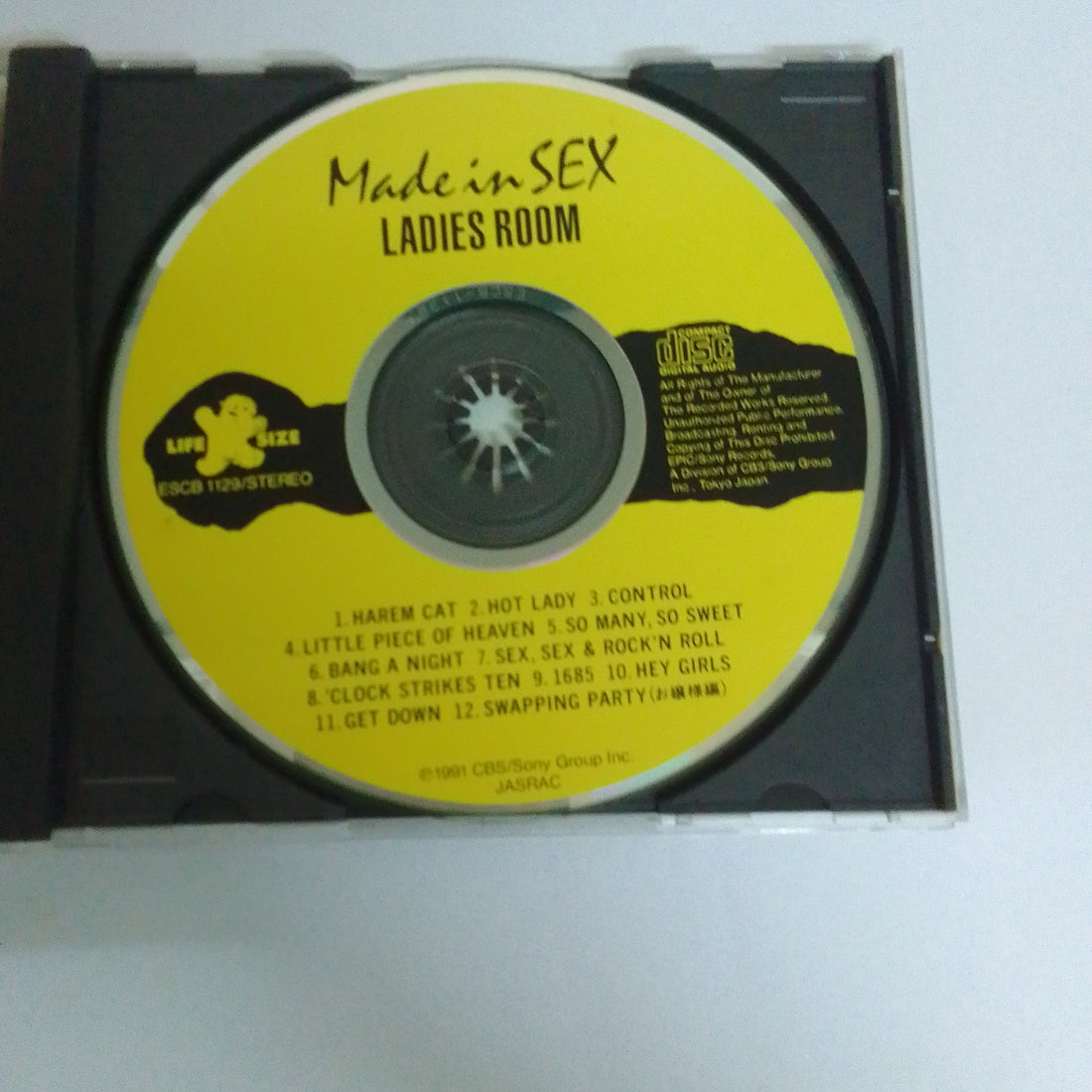 ซีดี Ladies Room - Made In Sex CD VG+