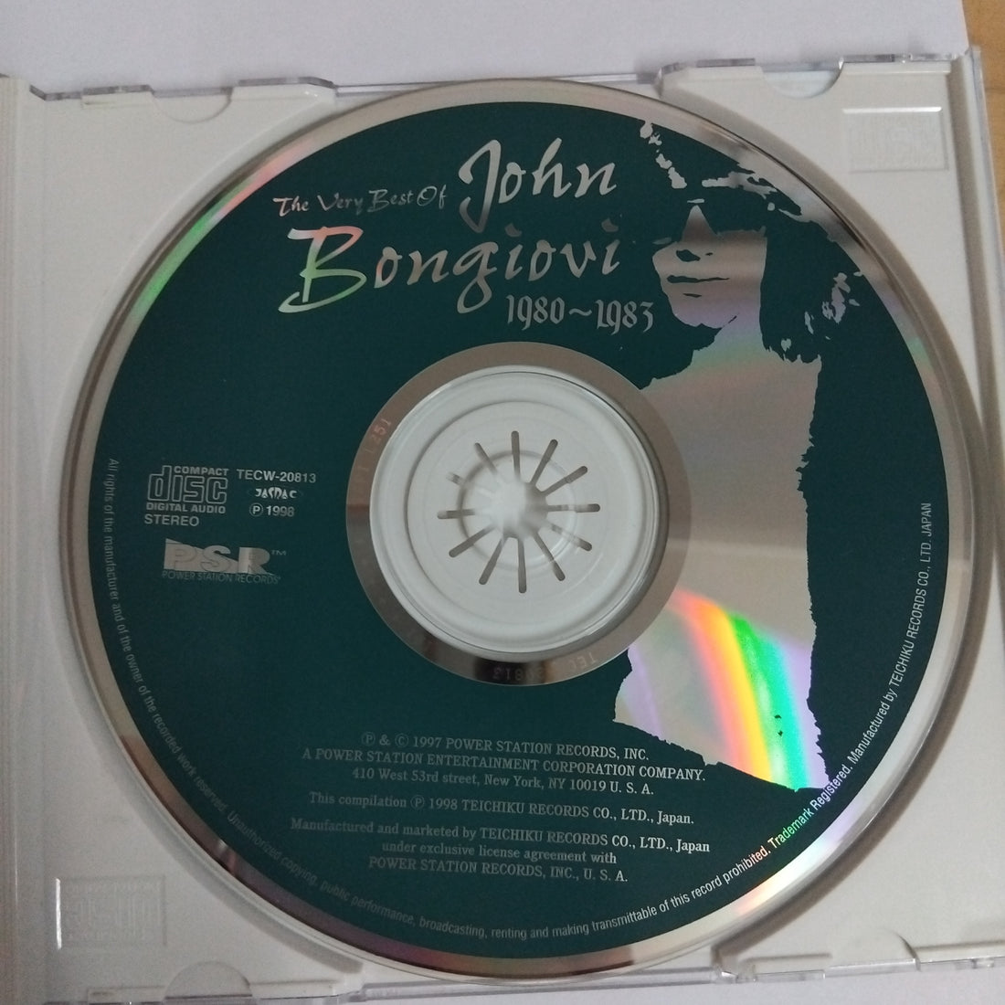 ซีดี Jon Bon Jovi - The Very Best Of 1980-1983 CD VG+