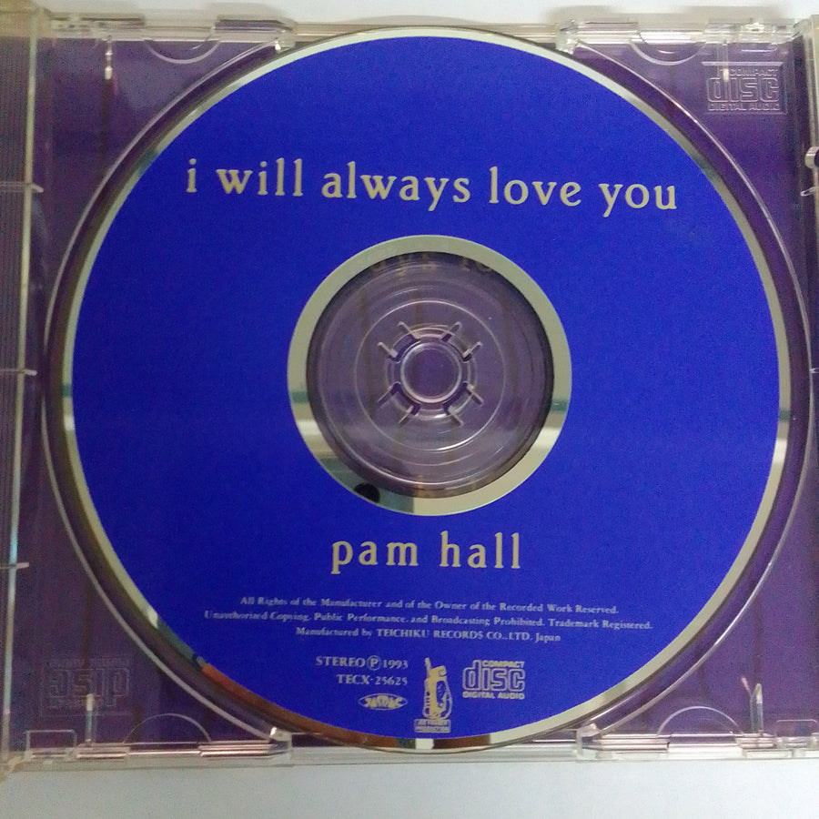 ซีดี Pam Hall - I Will Always Love You CD NM or M-