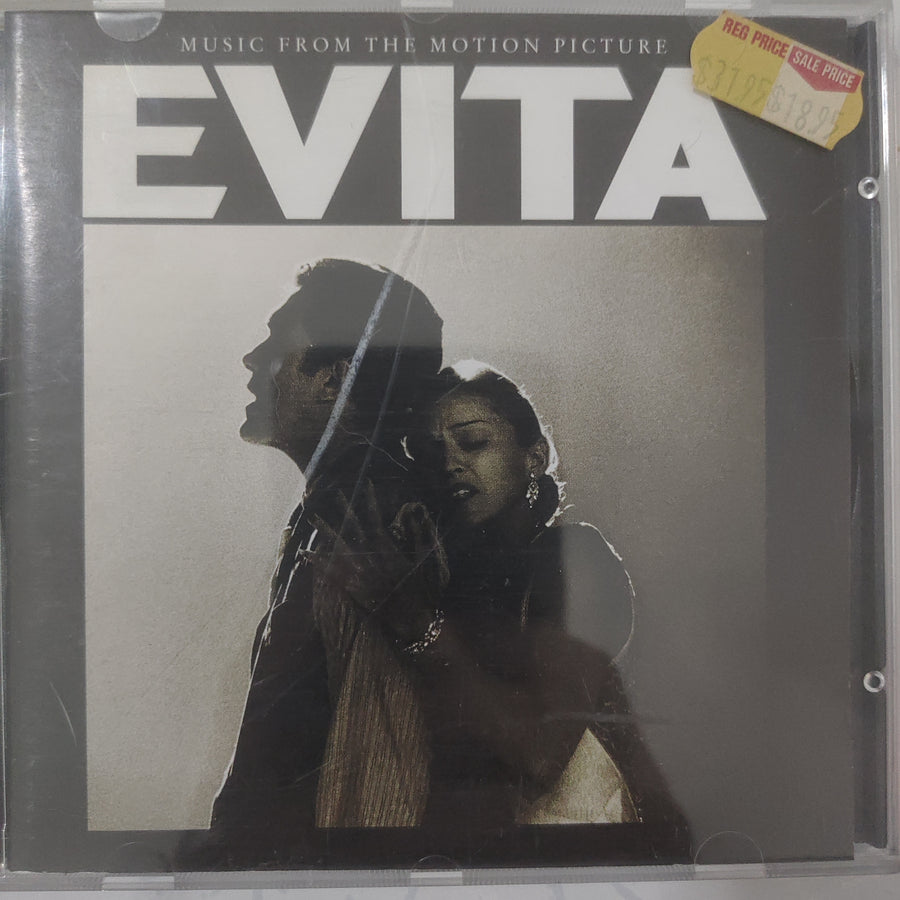 ซีดี Andrew Lloyd Webber And Tim Rice - Evita Music From The Motion Picture CD VG+