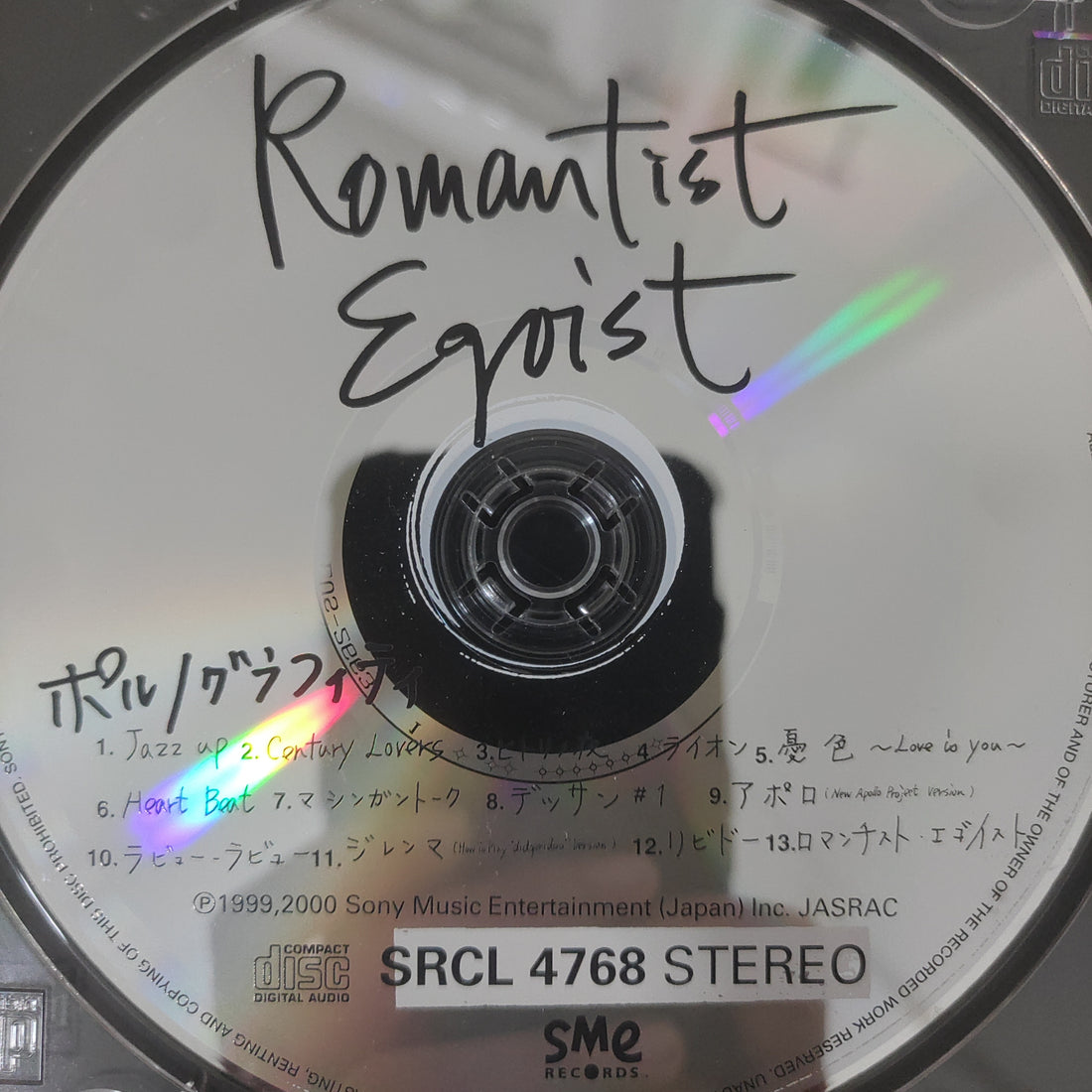 ซีดี ポルノグラフィティ - Romantist Egoist (CD) (VG+)