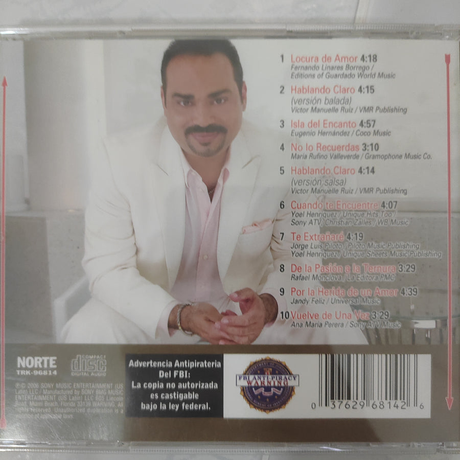 ซีดี Gilberto Santa Rosa - Directo Al Corazón CD VG+