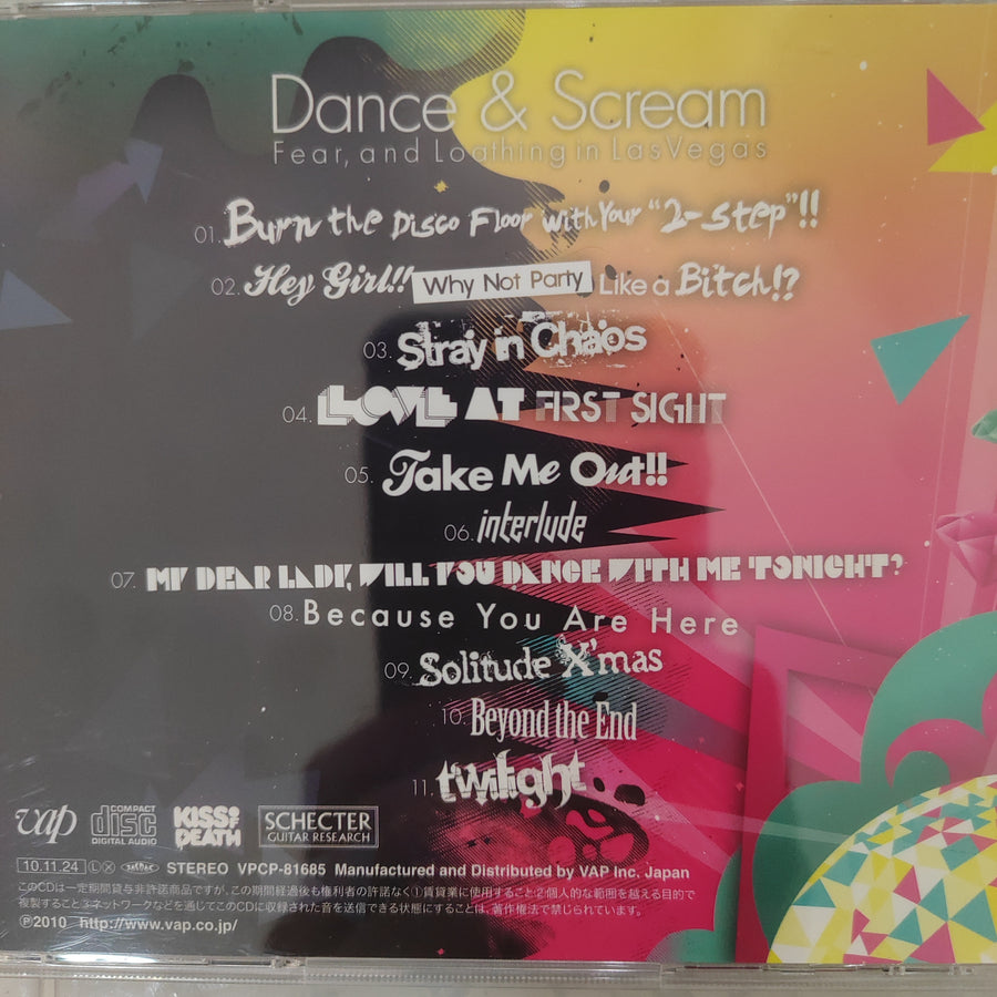 ซีดี Fear, And Loathing In Las Vegas - Dance & Scream (CD) (VG+)