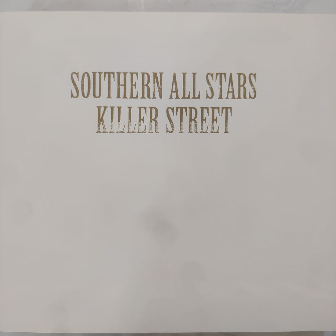 ซีดี Southern All Stars - Killer Street (CD) (VG+) (3CDs)