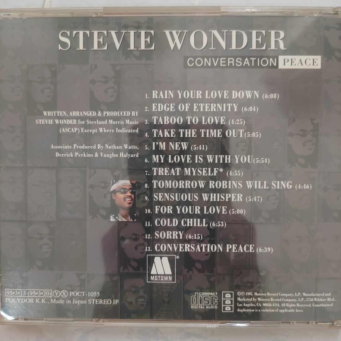 ซีดี Stevie Wonder - Conversation Peace (CD) (NM or M-)