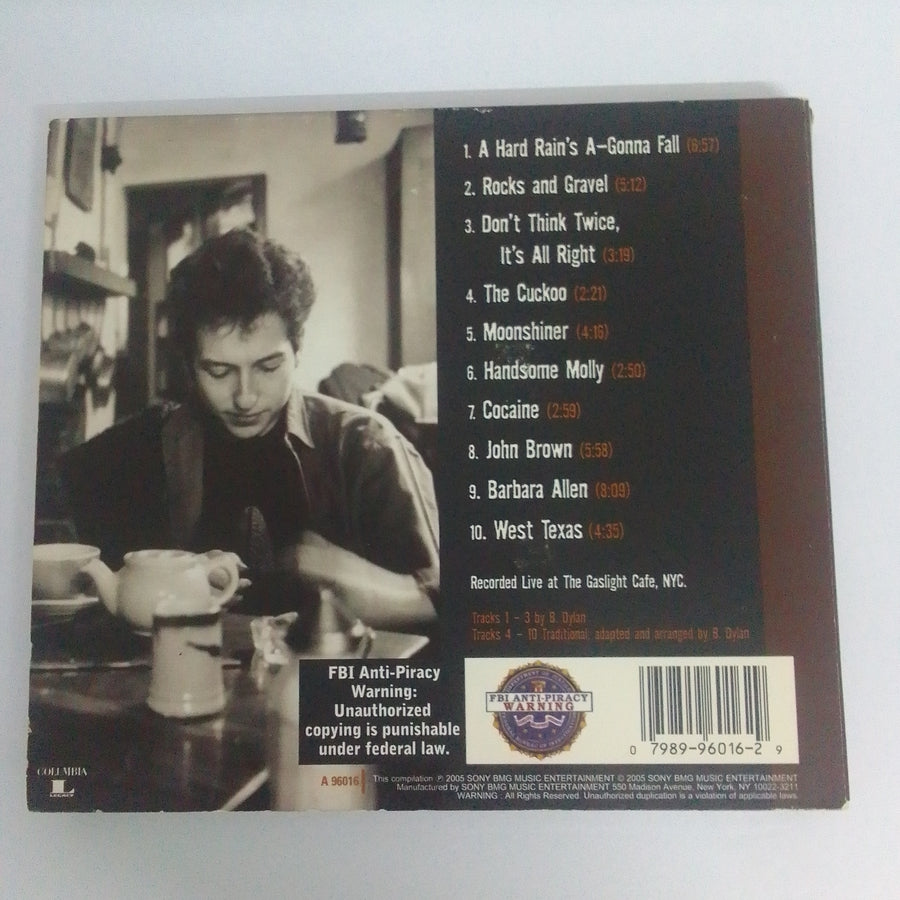 ซีดี Bob Dylan - Live At The Gaslight 1962 (CD) (VG+)