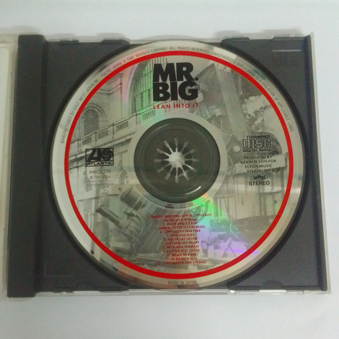 ซีดี Mr. Big - Lean Into It (CD) (VG)