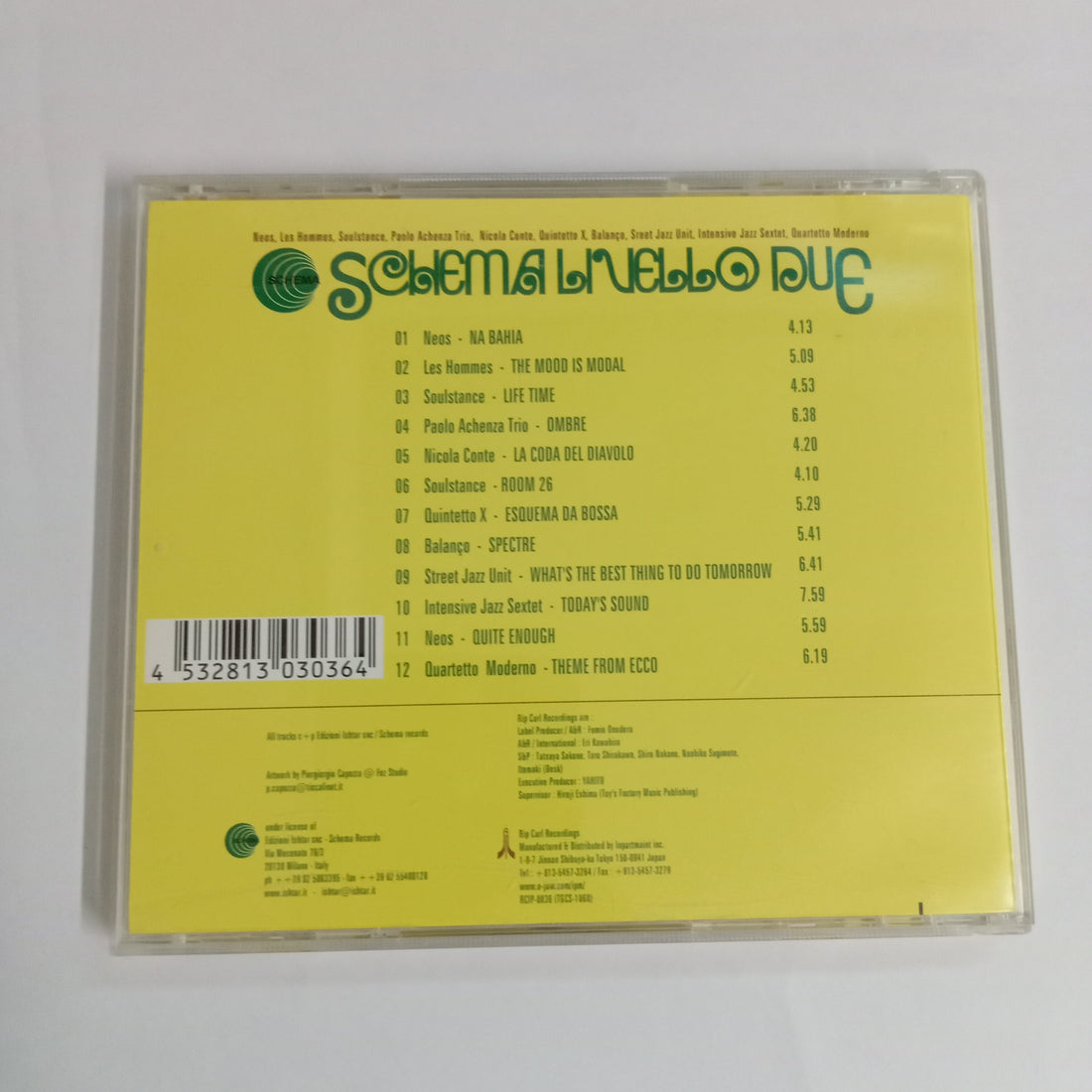 ซีดี Various - Schema Livello Due (CD) (NM or M-)