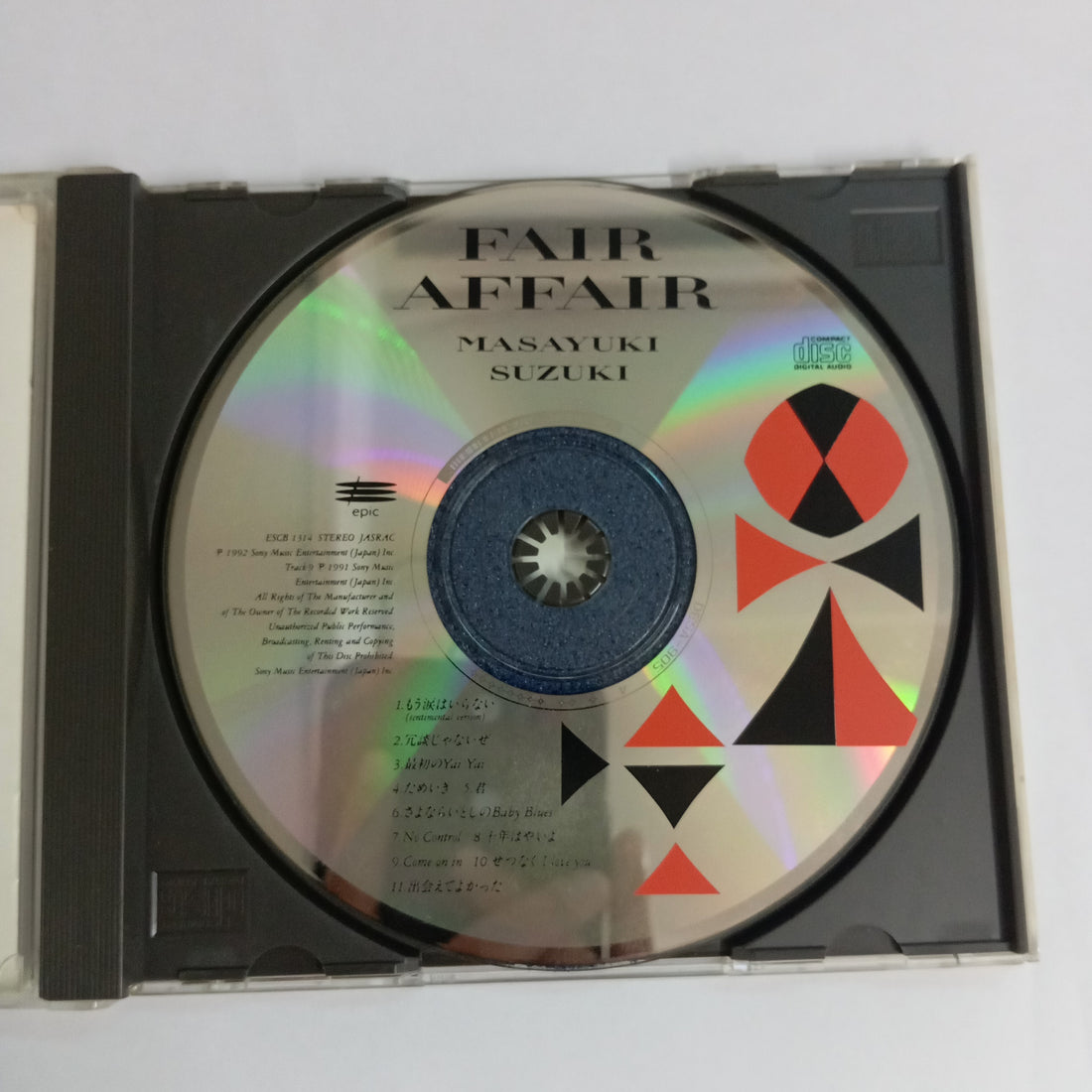 ซีดี Masayuki Suzuki - Fair Affair (CD) (G)