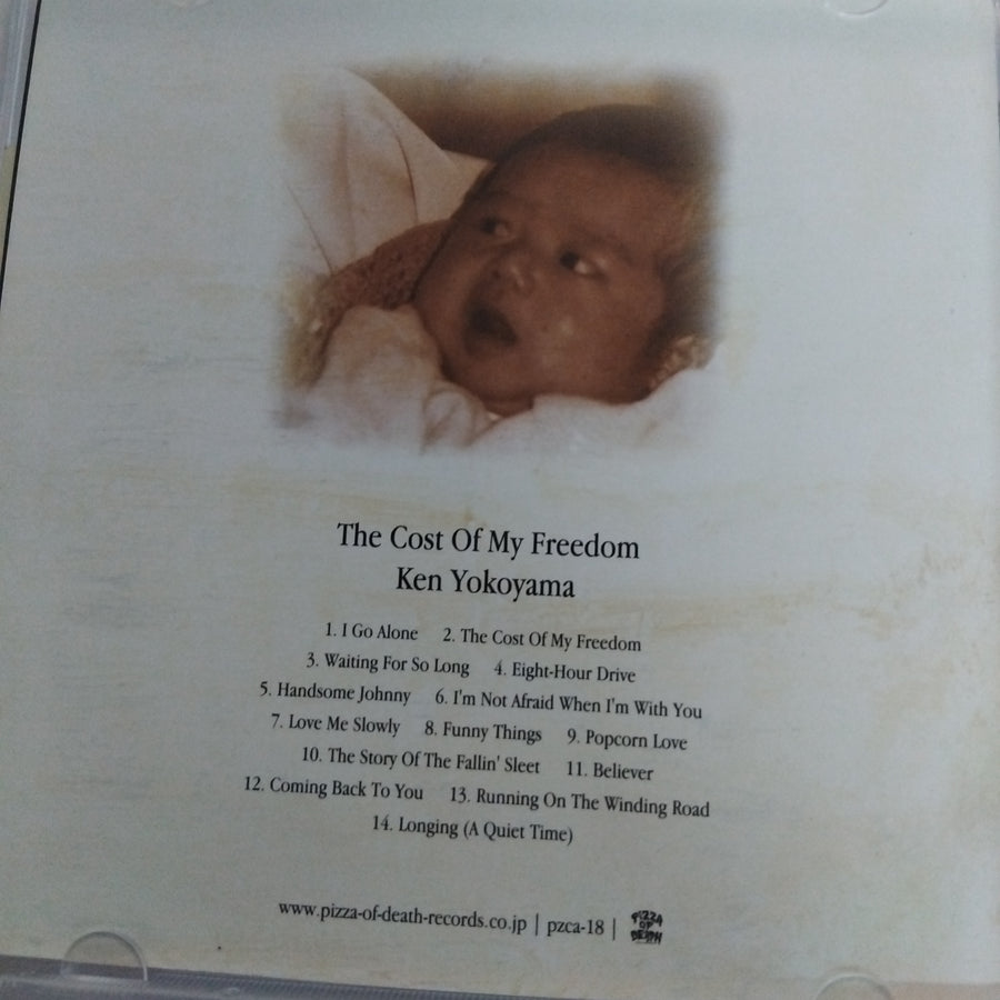 ซีดี Ken Yokoyama - The Cost Of My Freedom CD VG+