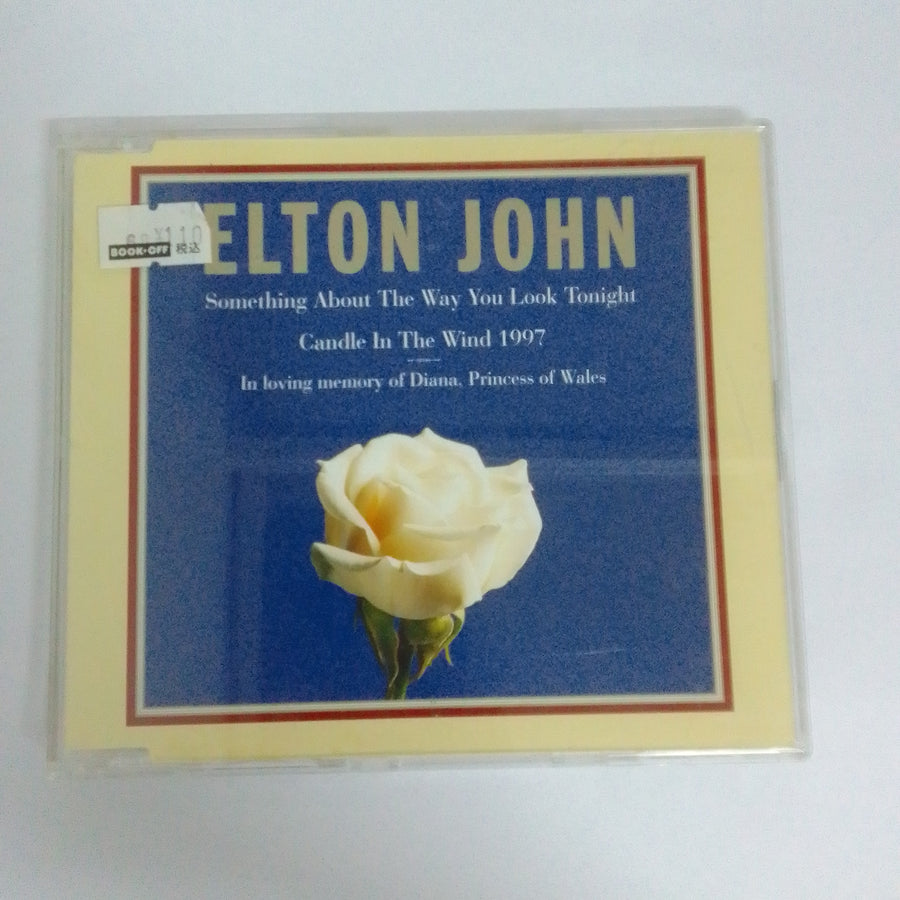 ซีดี Elton John - Something About The Way You Look Tonight / Candle In The Wind 1997 CD VG+