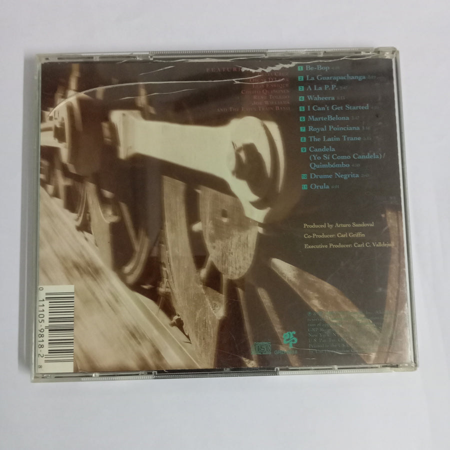 ซีดี Arturo Sandoval - Arturo Sandoval & The Latin Train (CD) (VG+)