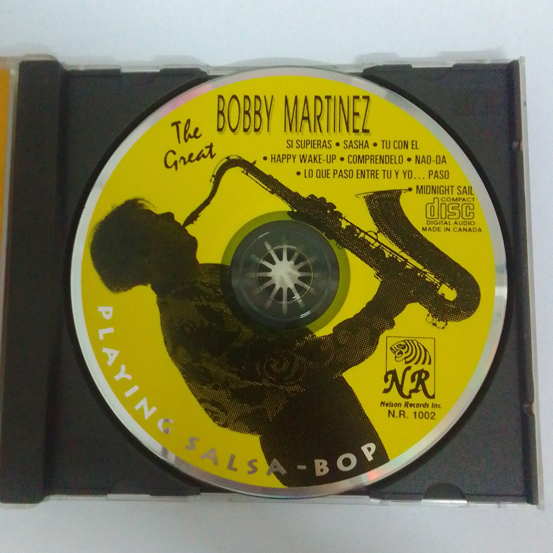 ซีดี Bobby Martinez - Playing Salsa-Bop (CD) (VG+)