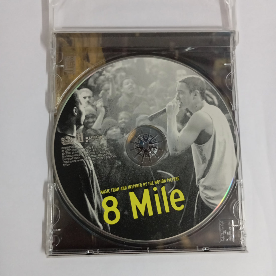 ซีดี Various - Music From And Inspired By The Motion Picture 8 Mile (CD) (VG+)