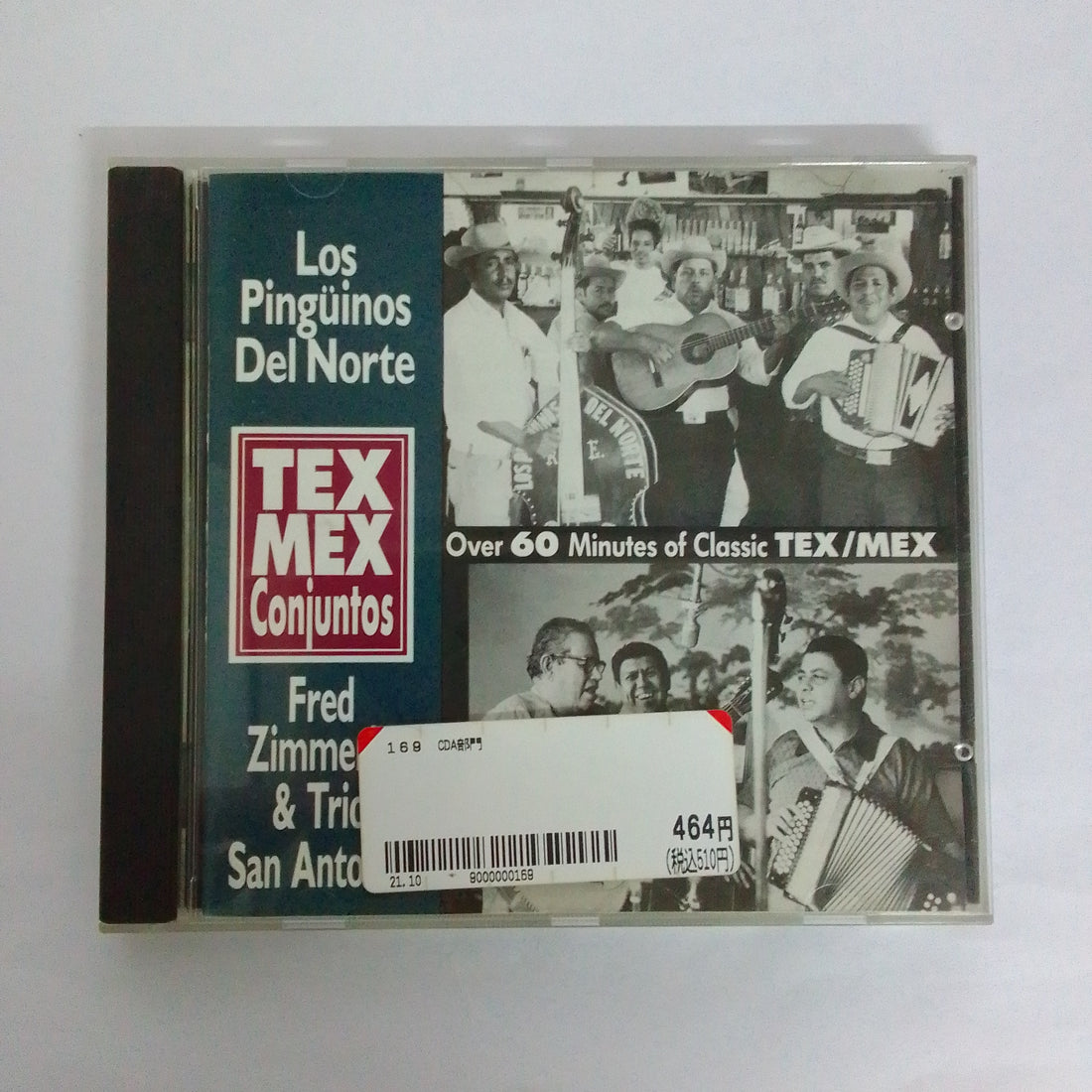 ซีดี Los Pingüinos Del Norte, Fred Zimmerle Y Su Trio San Antonio - Conjuntos Norteños CD NM or M-