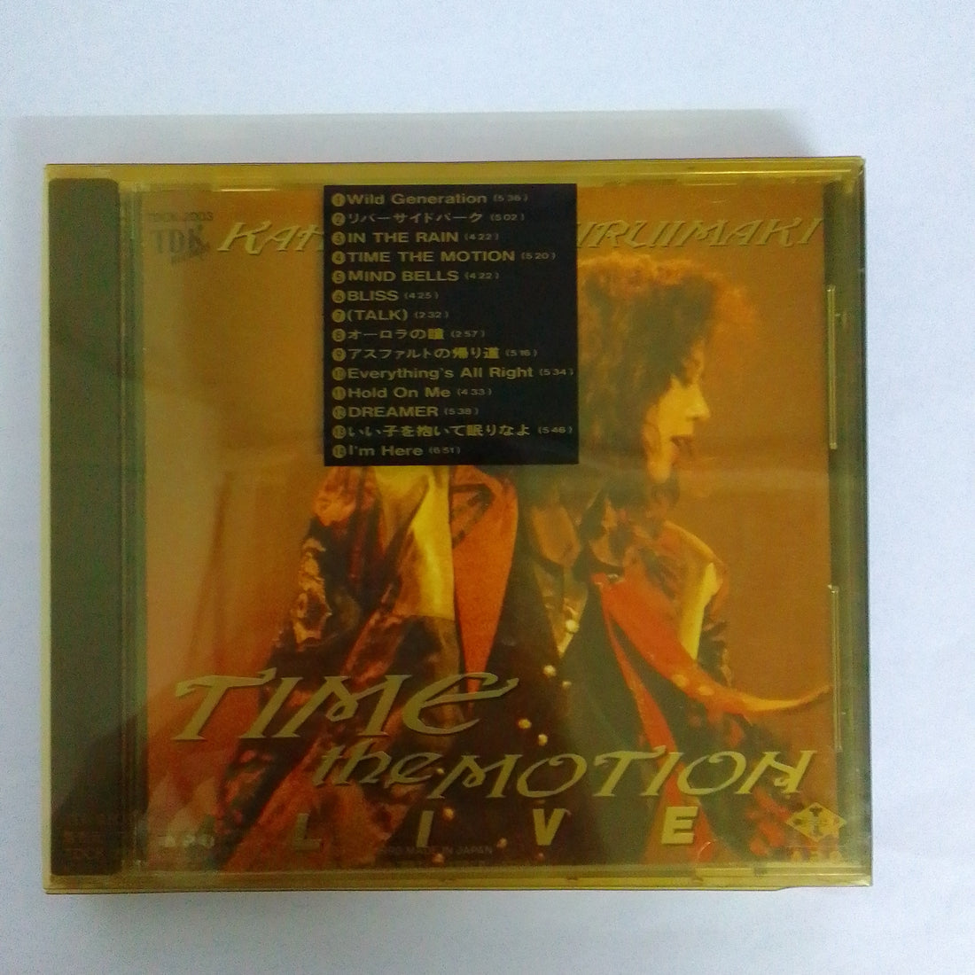 ซีดี Kahoru Kohiruimaki - Time The Motion Live (CD) (VG+)