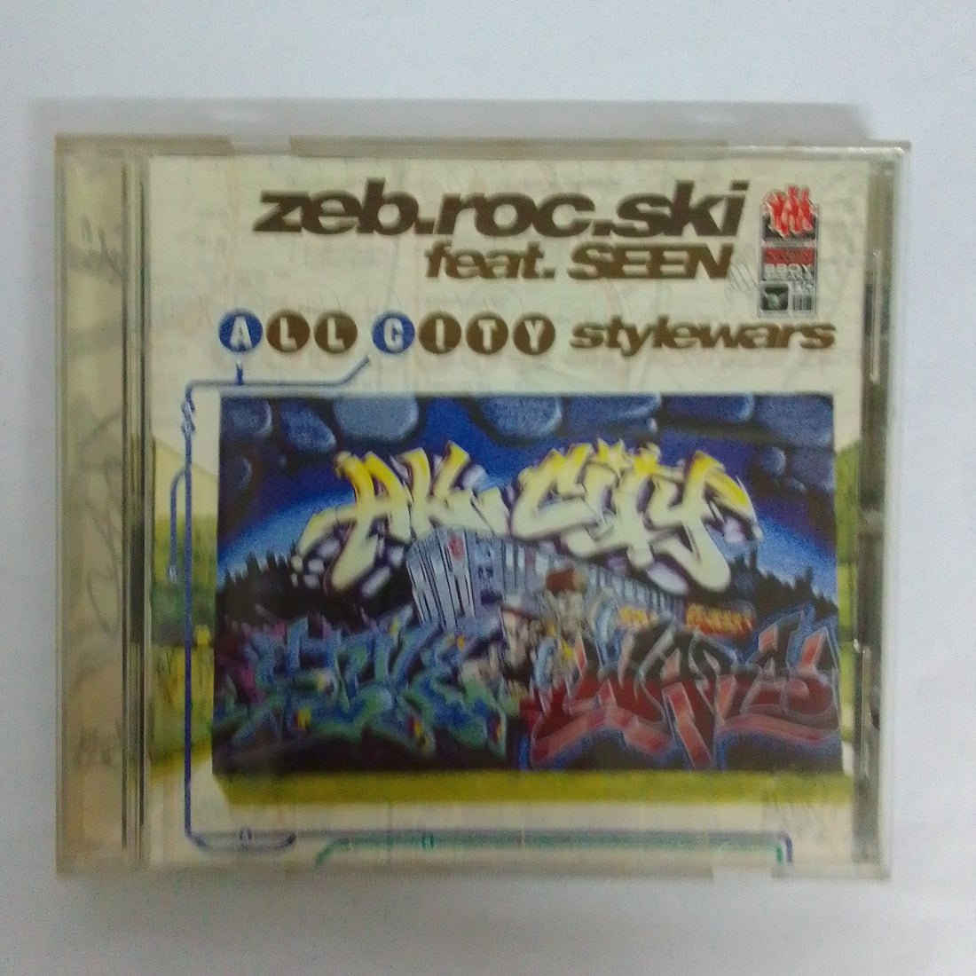 ซีดี Zeb.Roc.Ski Feat. Seen  - All City / Style Wars (CD) (VG+)