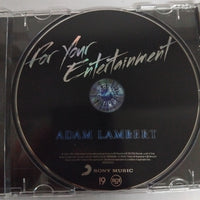 ซีดี Adam Lambert - For Your Entertainment CD VG+