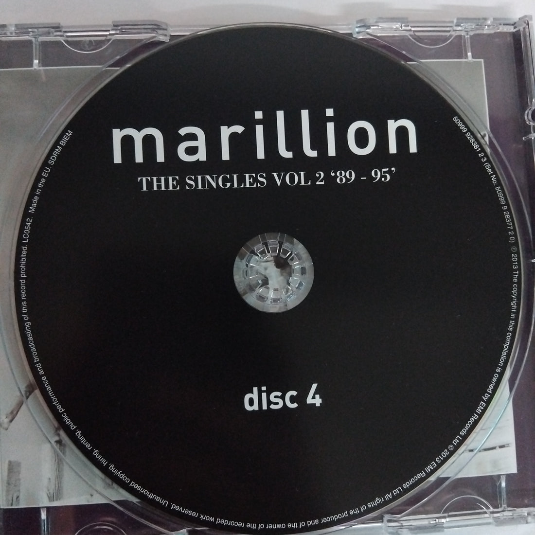 ซีดี Marillion - The Singles Vol 2 '89 - 95' (CD) (VG+) (2CDs)