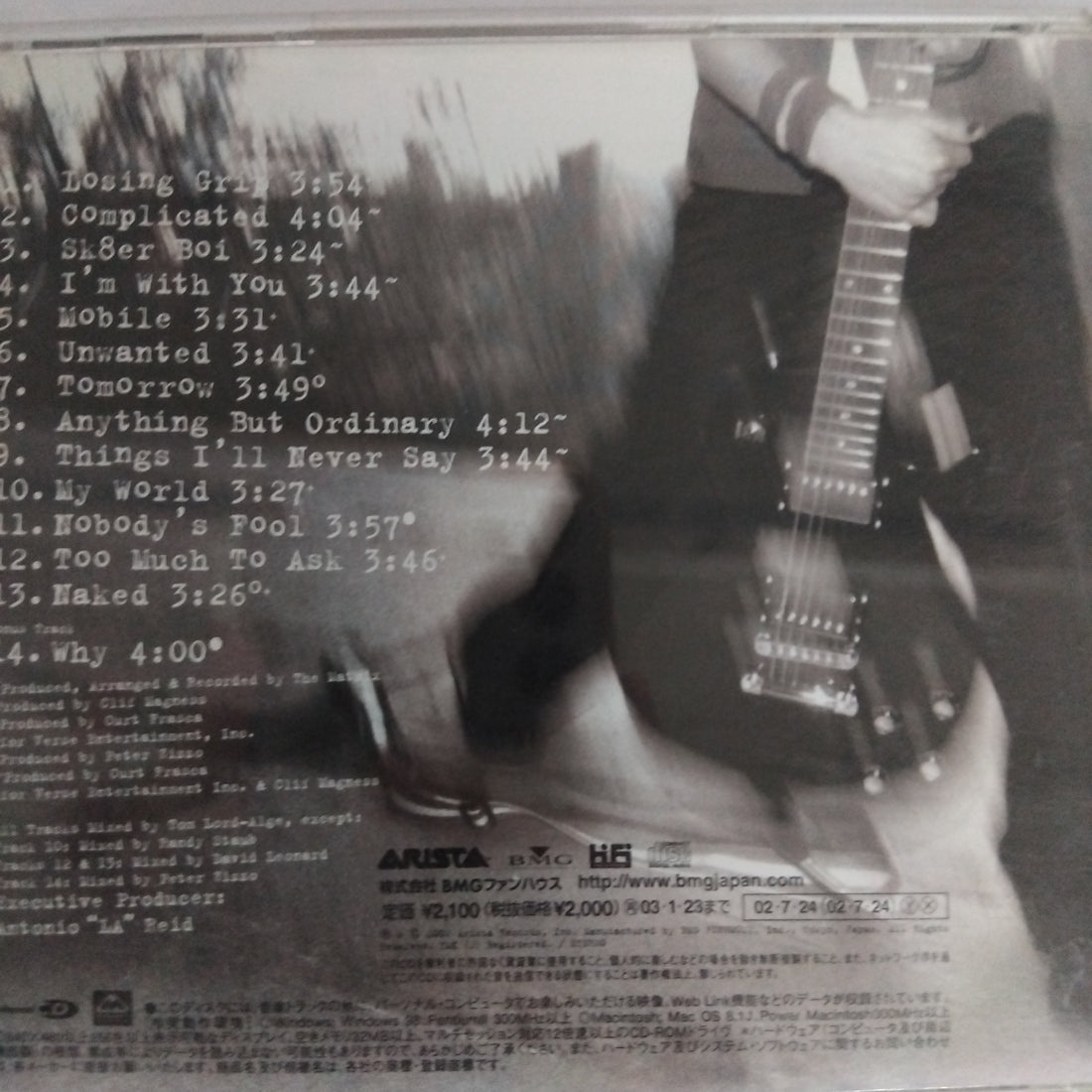 ซีดี Avril Lavigne - Let Go (CD) (VG+)