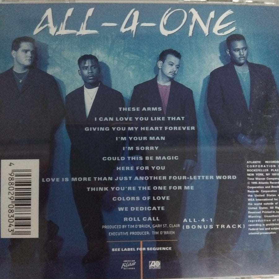 ซีดี All-4-One - And The Music Speaks (CD) (VG+)