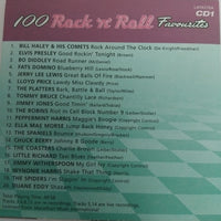 ซีดี Various - 100 Rock 'N' Roll Favourites (CD) (VG+)