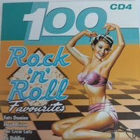 ซีดี Various - 100 Rock 'N' Roll Favourites (CD) (VG+)