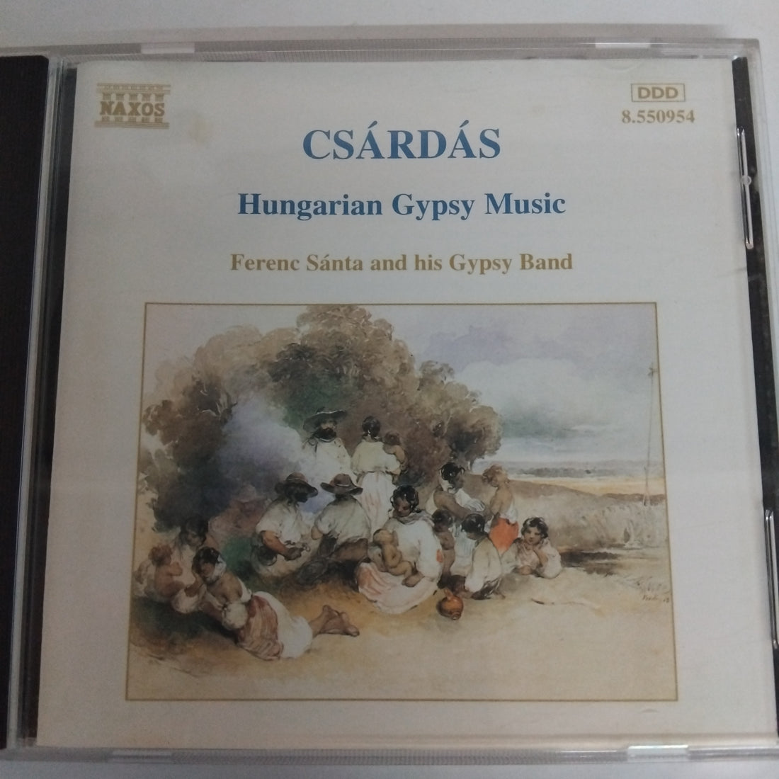 ซีดี Ifj. Sánta Ferenc És Cigányzenekara - Csárdás (Hungarian Gypsy Music) (CD) (VG+)