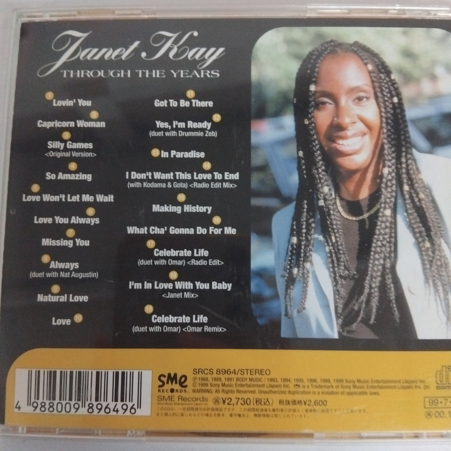 ซีดี Janet Kay - Through The Years (Greatest Hits & More) (CD) (VG+)