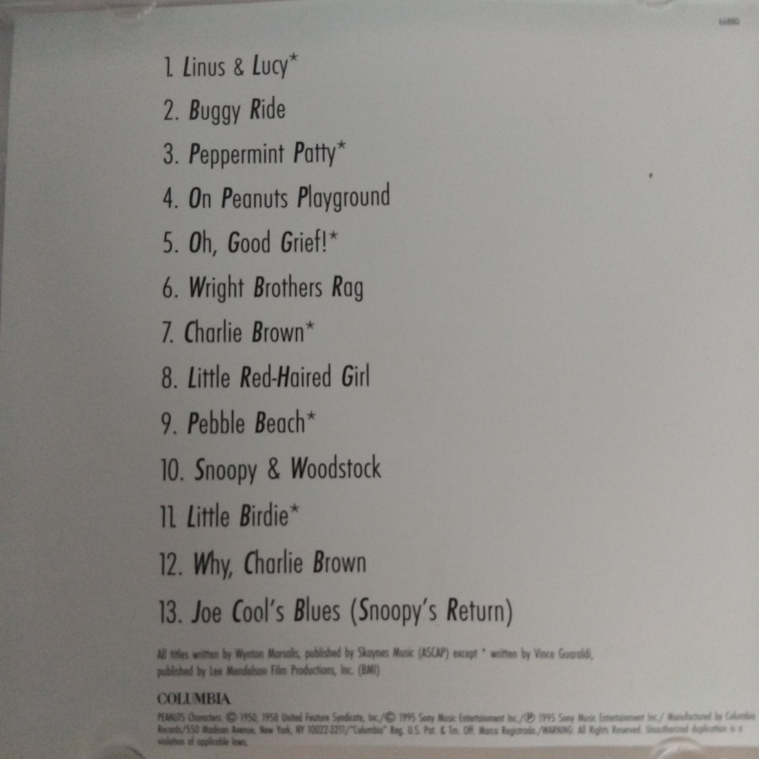 Wynton Marsalis & Ellis Marsalis - Joe Cool's Blues (CD) (VG+)