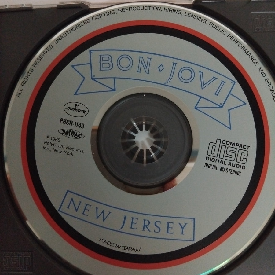 ซีดี Bon Jovi - New Jersey (CD) (VG+)