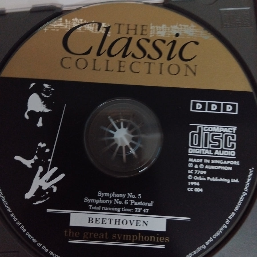 ซีดี Ludwig van Beethoven - The Great Symphonies (CD) (VG+)